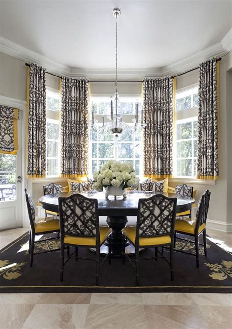 Shadow Valley Tobi Fairley Interior Design Yellow Dining Room