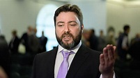Youtuber Carl Benjamin is interviewed following a UKIP press conference