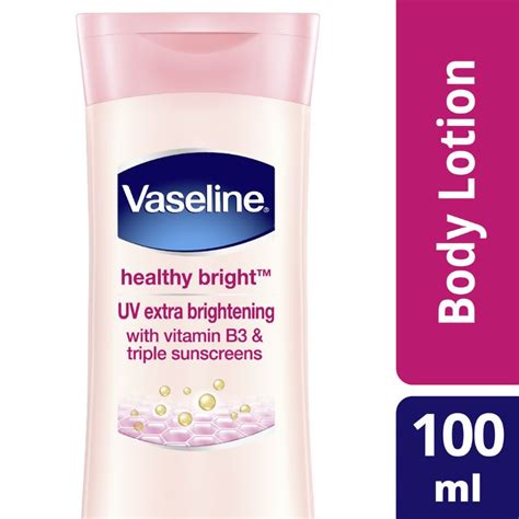 Jual Vaseline Lotion Healthy White Uv Lightening 100ml 8999999719395