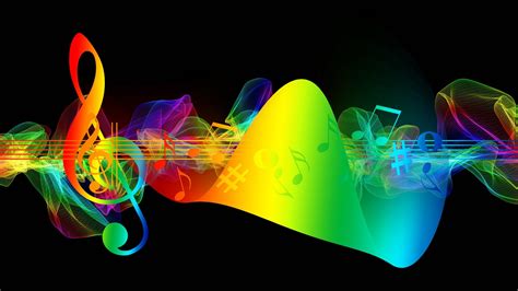 Neon Music Notes Wallpaper 69 Images