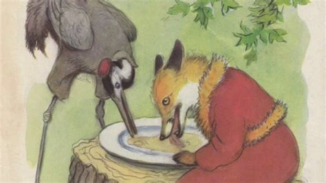 The Fox And The Stork By Aesop Youtube