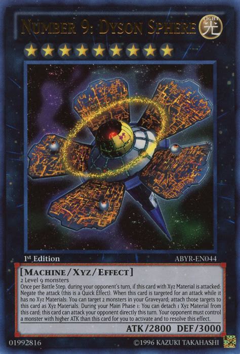 Number 9 Dyson Sphere Yu Gi Oh Wikia