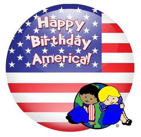 Happy Birthday America 4th Of July Activities For Children Creative