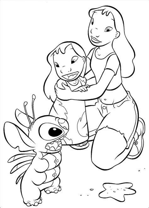 Lilo And Stitch Coloring Pages For Good Grades Educative Printable