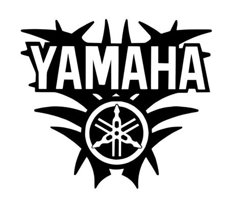 Yamaha Wall Art Decal Sticker Stencil Bike Motorcycle Vinyl Etsy