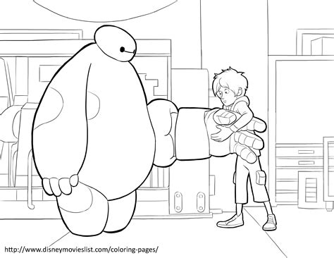 Baymax Coloring Pages Coloring Home