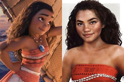 this illustration of what moana would look like irl is breathtaking disney princess makeup