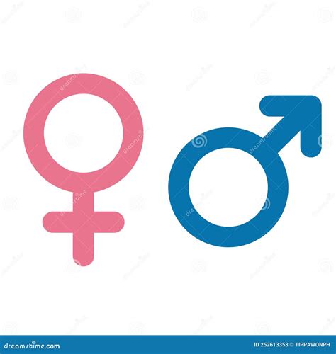 Set Of Gender Symbols Including Neutral Icon Stock Illustration Illustration Of Presentation