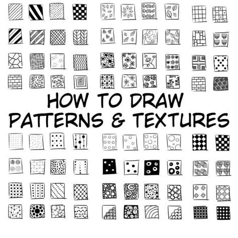 80 Easy Simple And Cool Patterns To Draw For Beginners Cool Patterns