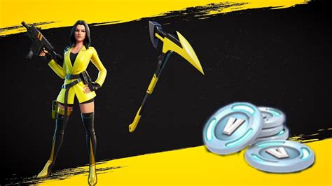 The skin and other cosmetics that'll be available in the pack were actually leaked in season 2. Fortnite yellow jacket starter pack combos - YouTube