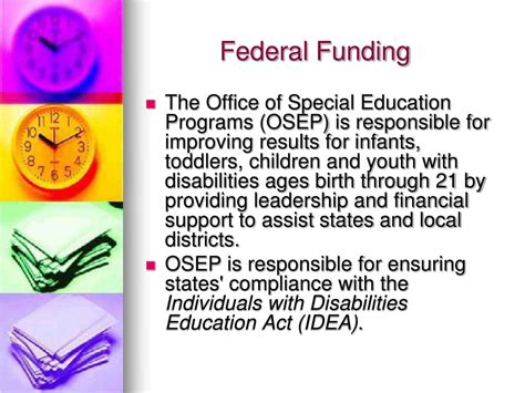 Ppt Special Education State And Federal Funding Powerpoint