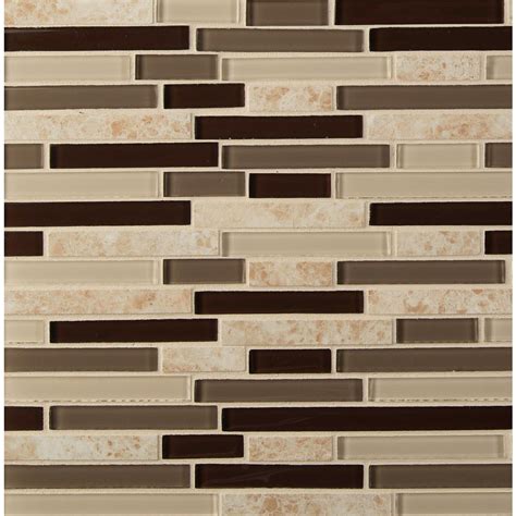 A tile backsplash is a great way to change the look and feel of one of the most used rooms in your home. Home Depot Mosaic Glass Tile | Tile Design Ideas