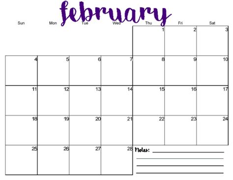 Musings Of An Average Mom 2018 Monthly Calendar