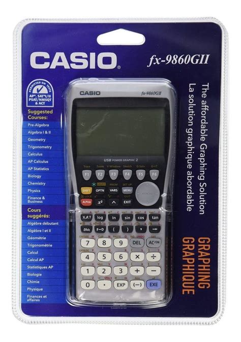 Calculadora Graficadora Casio Fx Gii Cient Fica Gii En Mercado Libre