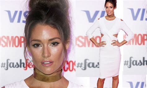 Erin Mcnaught Shows Off Her Slim Figure At Cosmopolitan Fashfest Awards Daily Mail Online