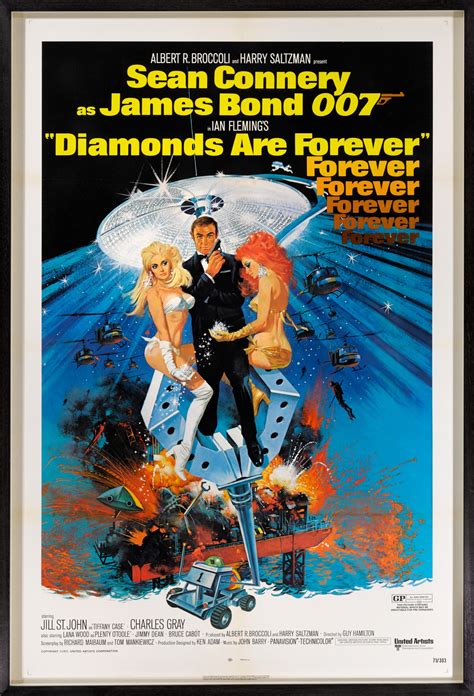 DIAMONDS ARE FOREVER (1971) POSTER, US | Original Film Posters Online ...