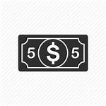 Icon Dollar Bill Money Twenty Fivem Five