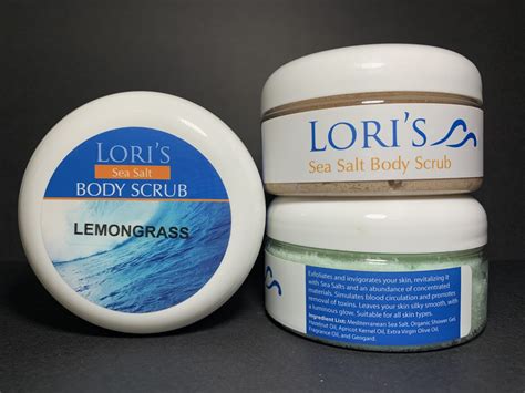 Sea Salt Scrubs Loris Soap Shop