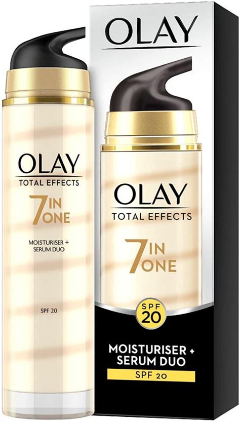 Sale Olay Total Effects 7 In 1 Spf 20 Moisturiser Plus Serum Duo 40 Ml