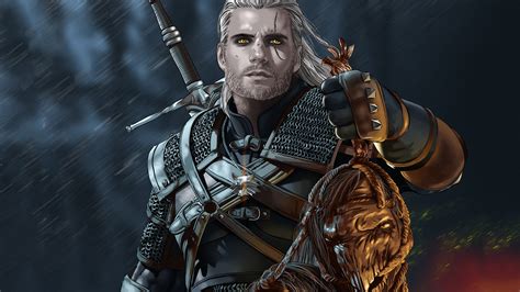 Henry Cavill As Geralt Of Rivia Wallpaperhd Tv Shows Wallpapers4k