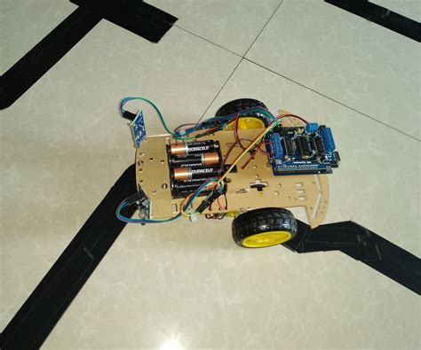 How To Make Line Follower Robot Using Arduino 5 Steps Instructables