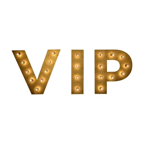 VIP Sign - Theme Productions