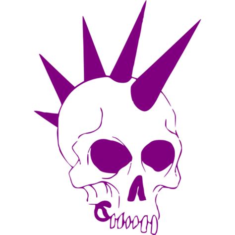 Purple Skull 27 Icon Free Purple Skull Icons