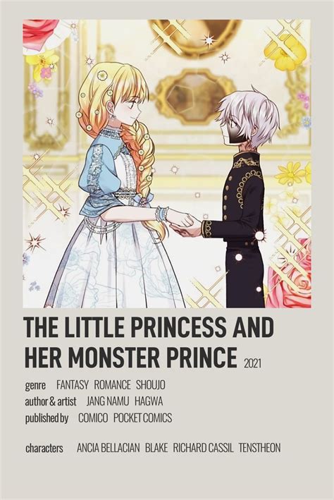 The Little Princess And Her Monster Prince Minimalist Poster Filmes