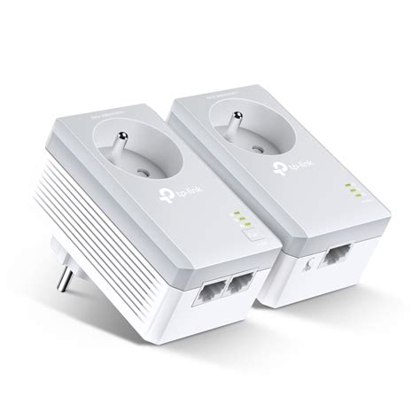 Tp Link Kit Cpl Av Ports Avec Prise Gigogne Tp Link Cpl