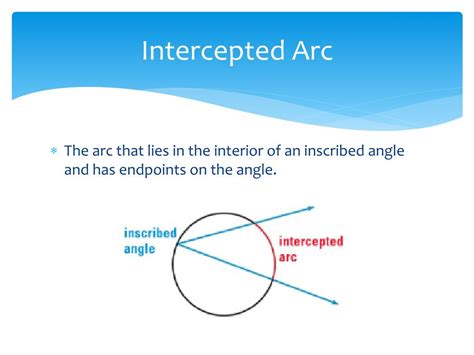Ppt Inscribed Angles Powerpoint Presentation Free Download Id2740853