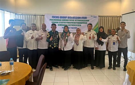 Fgd Bersama Pmd Kabupaten Bpjamsostek Banjarmasin Targetkan Lindungi