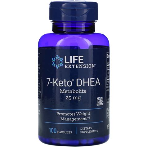 life extension 7 keto dhea metabolite 25 mg 100 capsules iherb