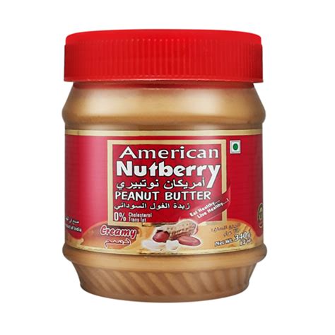 American Nutberry Peanut Butter Creamy 340g Supersavings