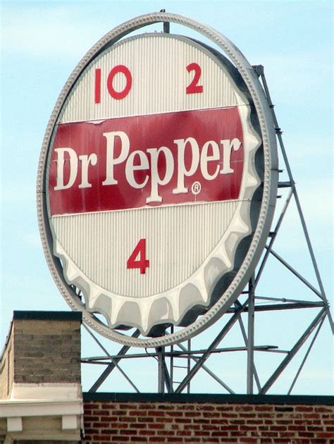 Roanokes Vintage Dr Pepper Sign In The Day Roanoke Dr Pepper