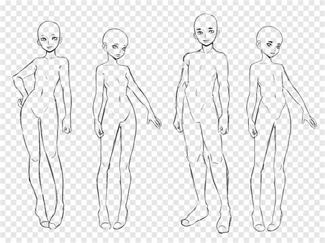 F2u Base Pose Human Body Outline Png Pngegg Images And Photos Finder