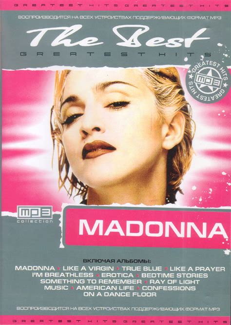 Madonna The Best Greatest Hits 2007 Mp3 Cd Discogs