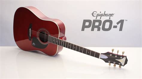 Epiphone Pro 1 Acoustic Plus Youtube
