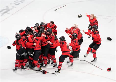 Team Canada Wins Womens Hockey Gold At Beijing 2022 Team Canada