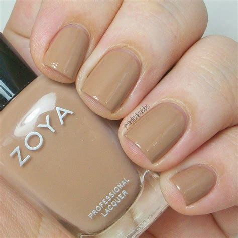 Painted Nubbs Zoya Naturel Deux Collection Swatches Spencer Zoya Nail