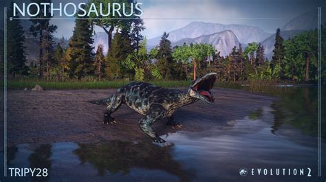 Trips Camp Cretaceous Nothosaurus New Species At Jurassic World Evolution 2 Nexus Mods And