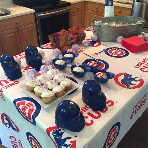 Pick your favorite invitation design from our amazing selection or create your own from scratch! Dean's First Birthday Party! - Olives 'n Wine | Cubs party ...