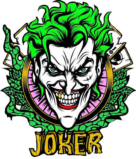Joker Sticker Clipart Full Size Clipart 2665511 Pinclipart