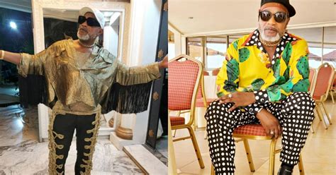9 Times Koffi Olomide Has Stepped Out In Unusual Eye Catching Outfits