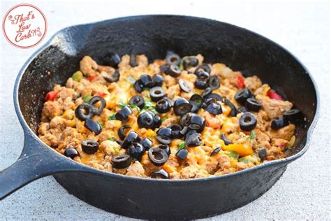 This Delicious Low Carb Southwestern Turkey Skillet Recipe Is Quick And