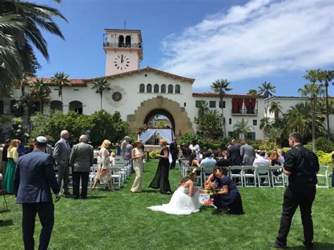 Santa Barbara Courthouse Wedding Just 4 Fun Party Rentals Portfolio