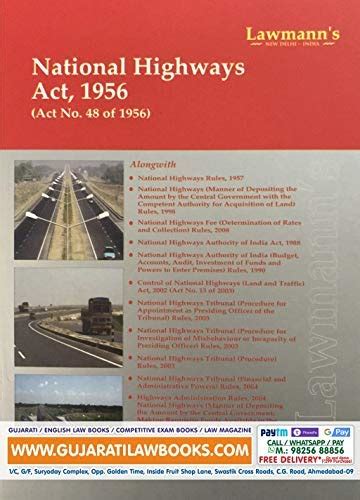Buy Lawmanns National Highways Act 1956 Bare Act 2021 Edition