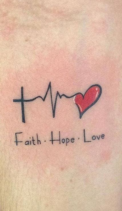 90 Cool Faith Hope Love Tattoo Designs Body Art Guru
