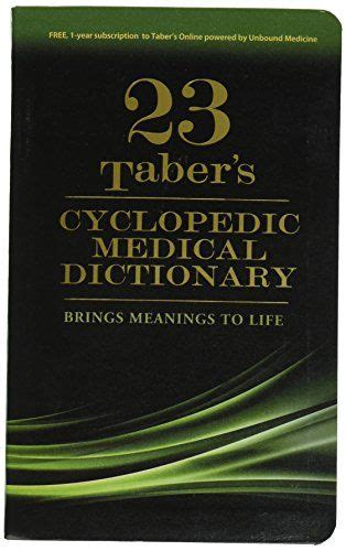 Tabers Cyclopedic Medical Dictionary Medical Dictionary Taber Medical