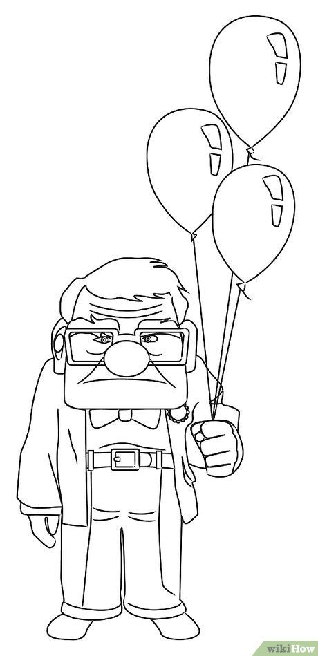 How To Draw Carl From Up 8 Steps With Pictures Wikihow
