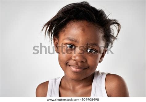 Portrait Real African Black Girl Face Stock Photo 509908498 Shutterstock